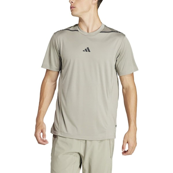 Adidas Lyhythihainen T-paita Designed For Training Adistrong Workout Vihreä M Mies