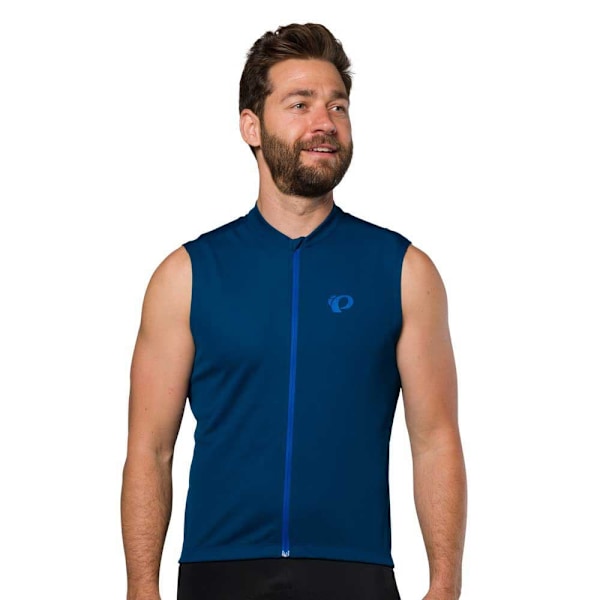 Pearl Izumi Quest Ärmlös Cykeltröja Blå M Man