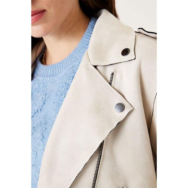 Garcia U40091 Läderjacka Beige L Kvinna