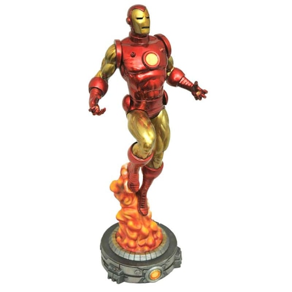 Marvel Klassisk Iron Man Gallery 28 Cm Diorama Flerfarvet