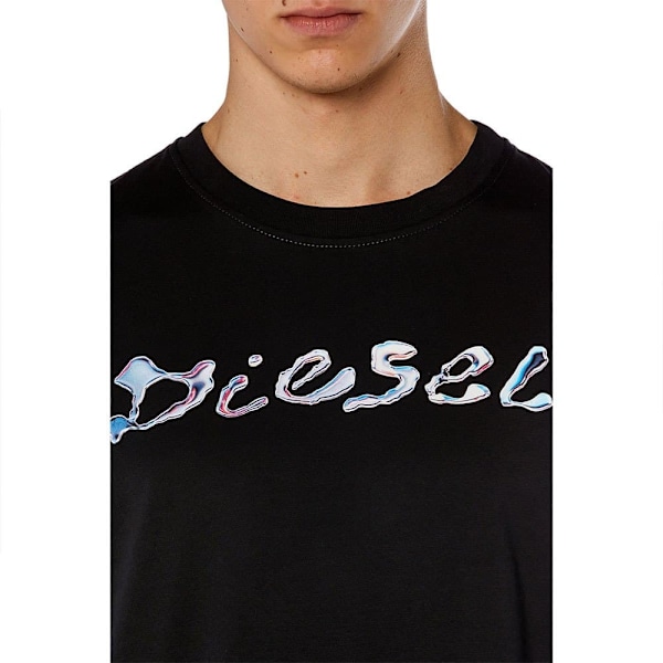 Diesel T Adjust K16 T-shirt Med Korte ærmer Sort M Mand