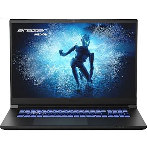 Medion Gaming Bærbar Computer Erazer Defender P40 17.3´´ I7-13700hx/16gb/1tb Ssd/rtx 4060 Blå Spanish QWERTY Sort