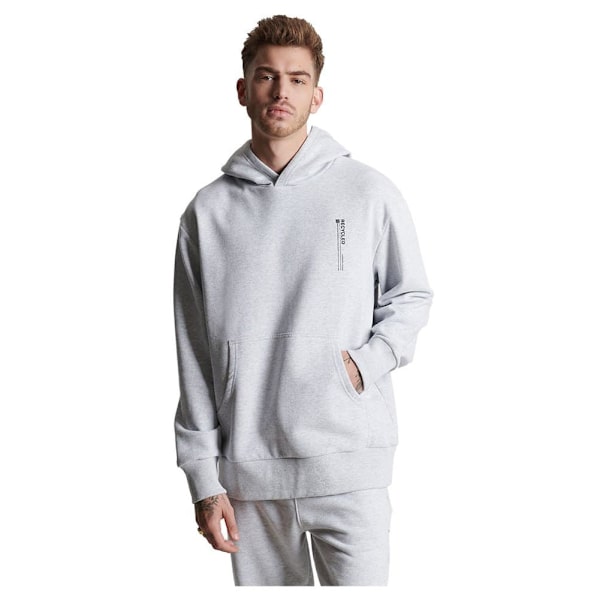 Superdry Hættetrøje Studios Rcycl Micro Side Grå XS-S Mand