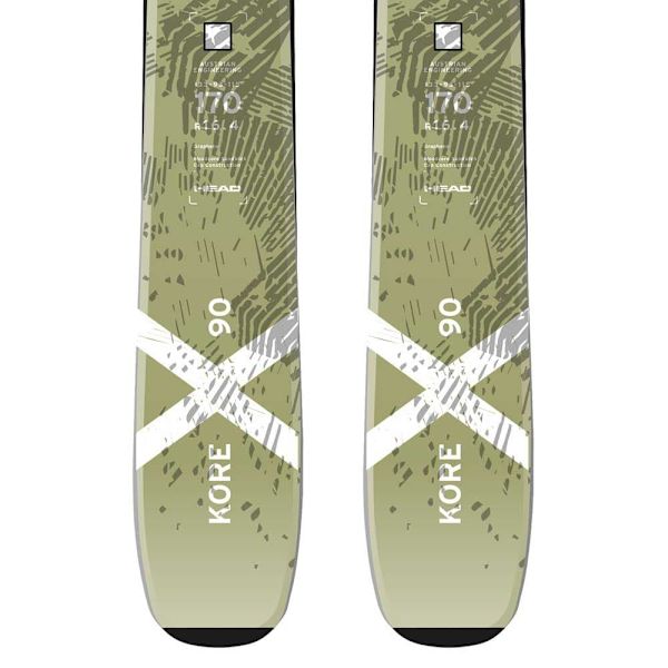 Head Kore X 90 + Attack Lyt 11 Gw Alpin Ski Pakke Transparent 170