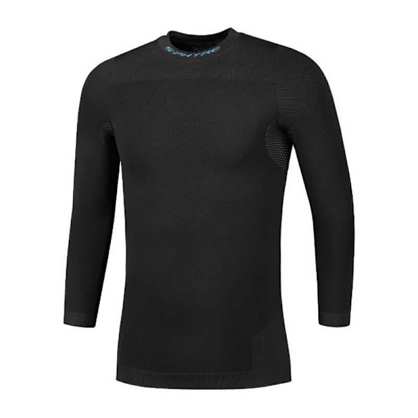 Shimano S-phyre Langærmet Baselayer Sort L-XL Mand