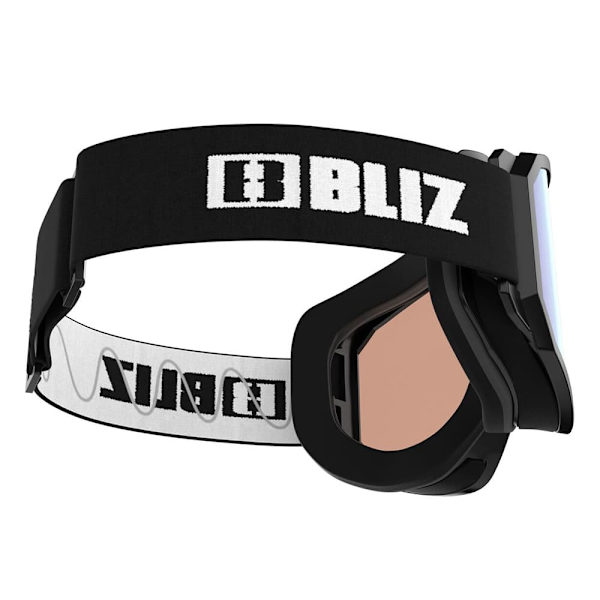 Bliz Rave Jr Skibriller Sort Light Orange w Blue Multi/CAT1