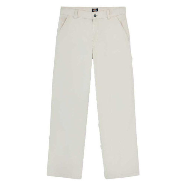 Dickies Corduroy Carpenter Byxor Vit,Grå 28 / Regular Kvinna