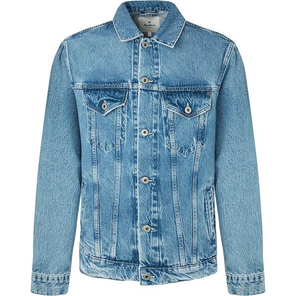 Pepe Jeans Pinners Jakke Blå M Kvinde