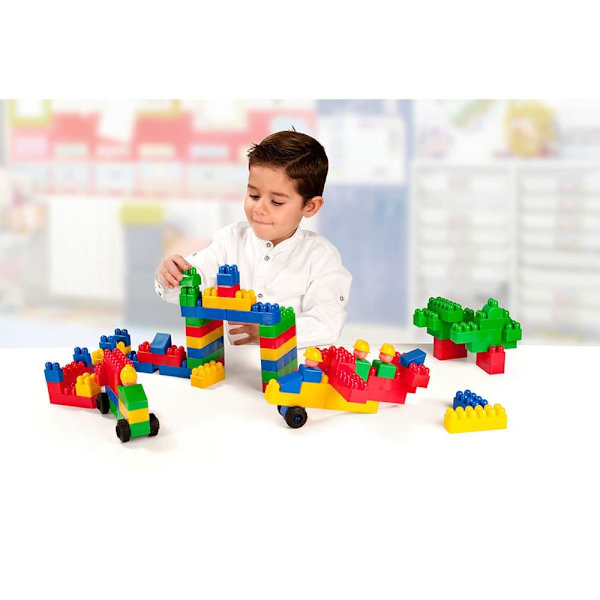Miniland Byggspel Blocks 304 Enheter Flerfärgad