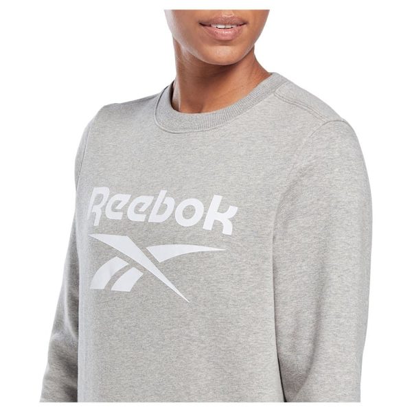Reebok Ri Bl Fleece Crew Tröja Grå S Kvinna