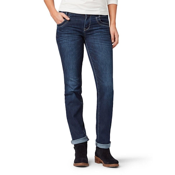 Tom Tailor Jeans Straight Blå 30 / 34 Kvinde