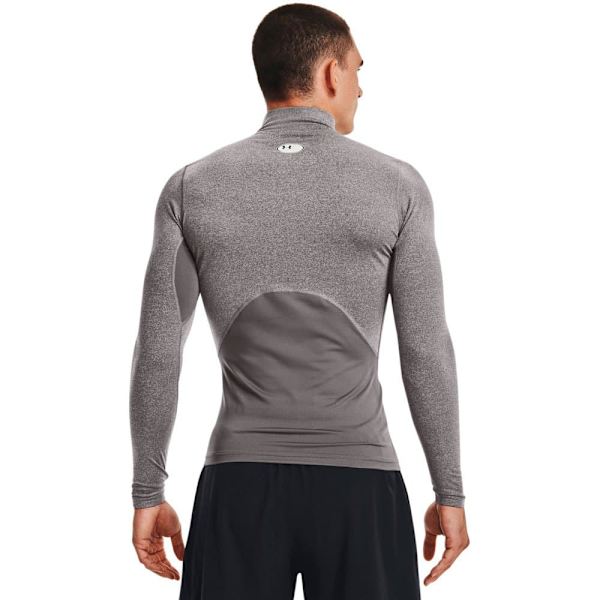 Under Armour Pitkähihainen T-paita Coldgear Armour Comp Mock Harmaa S / Regular Mies