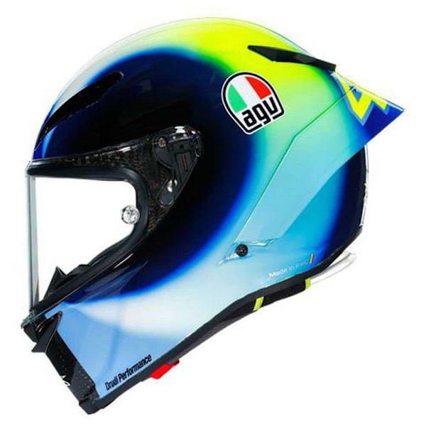 Agv Fuld Ansigtshjelm Pista Gp Rr E2206 Dot Mplk Flerfarvet M