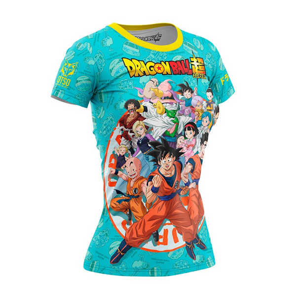 Otso Dragon Ball Super Family T-shirt Med Korta ärmar  S Kvinna