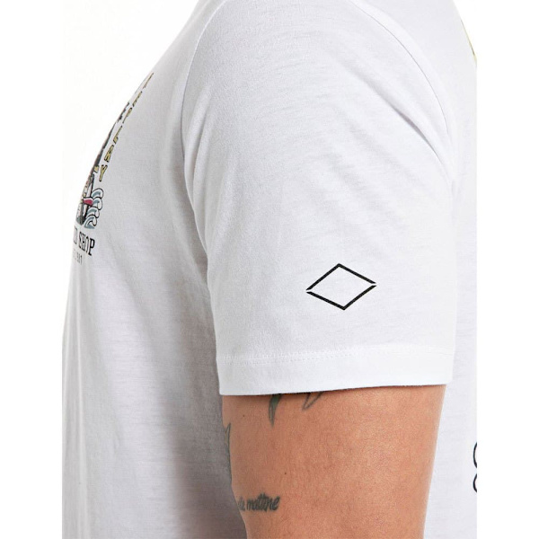 Replay Kortærmet T-shirt M6676 .000.2660 Hvid 2XL Mand