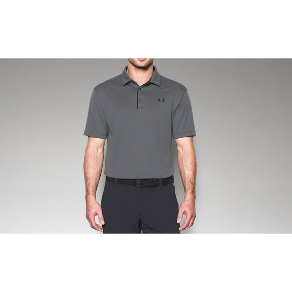 Under Armour Kortärmad Piké Tech Grå XS / Regular Man