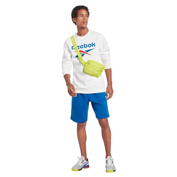 Reebok Ri Flc Big Logo Crew Tröja Vit S Man