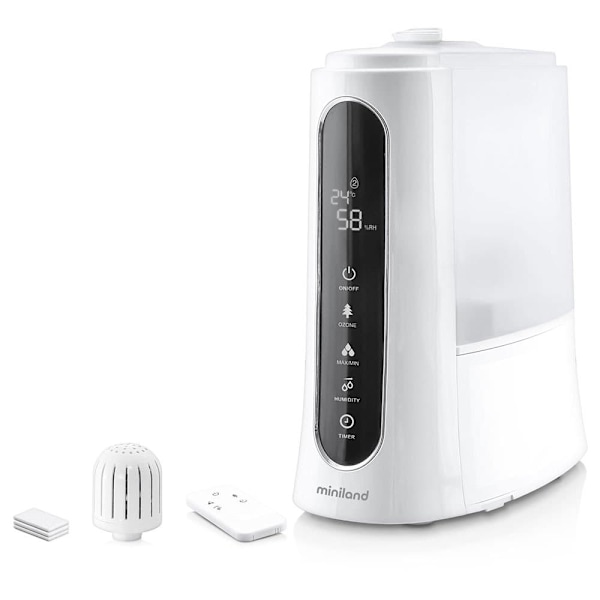 Miniland Pure Humitoc Luftfugter Transparent One Size / EU Plug