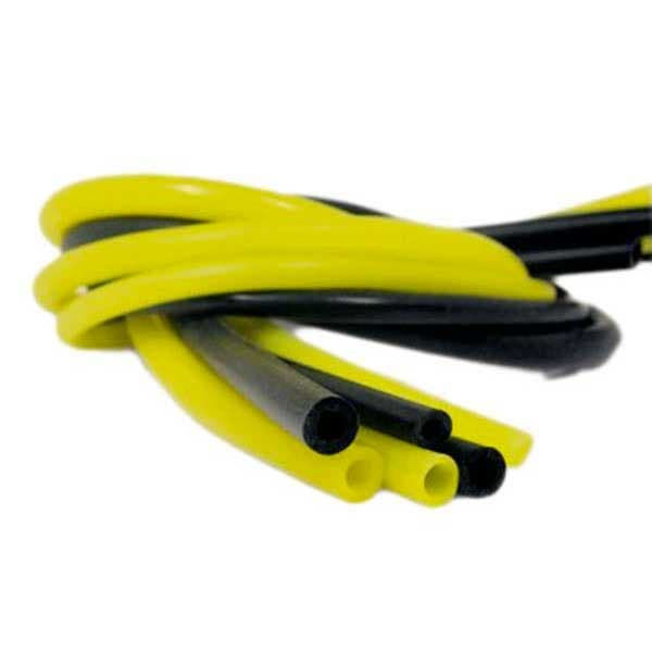 Best Divers Rør Silicon Gul,Sort 6.5 mm