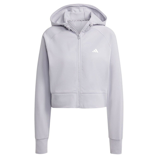 Adidas Aeroready Game And Go Fleece Träningsjacka  L Kvinna