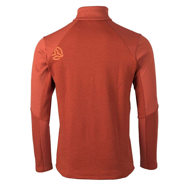 Ternua Teslin Fleece Med Halv Dragkedja Orange XL Man