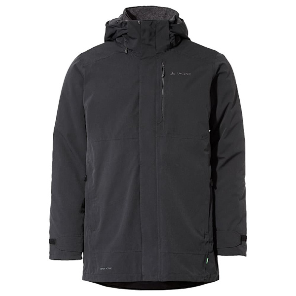 Vaude Idris Wool Ii Parka Svart S Man