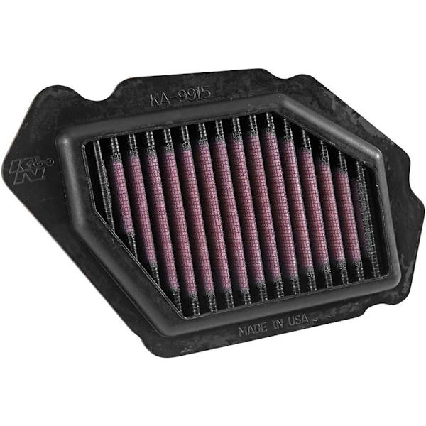 K+n Kawasaki Ka-9915 Luftfilter Sort