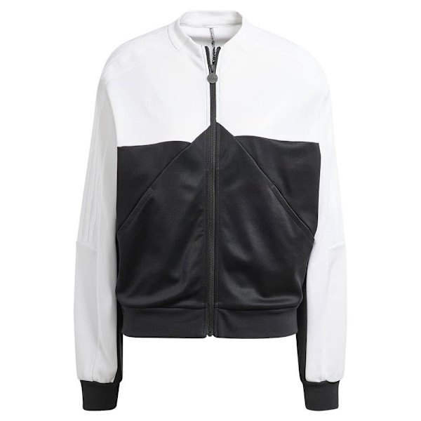 Adidas Jakke Tiro Hvid,Sort M Kvinde