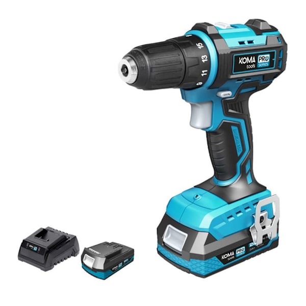 Koma Tools Skruvmejsel Borstlös Sladdlös Borrmaskin 20v