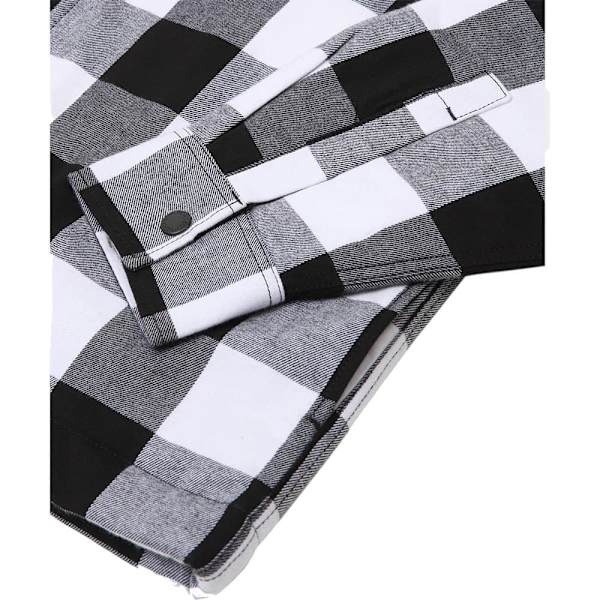Dickies Foret Skjorte Sherpa Sacramento Hvid,Grå 2XL Mand