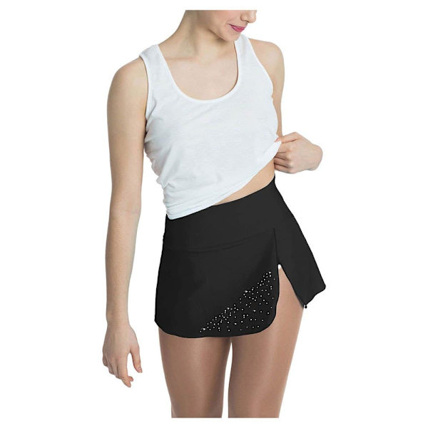 Intermezzo Mini Nederdel Matplu Sort XS Kvinde