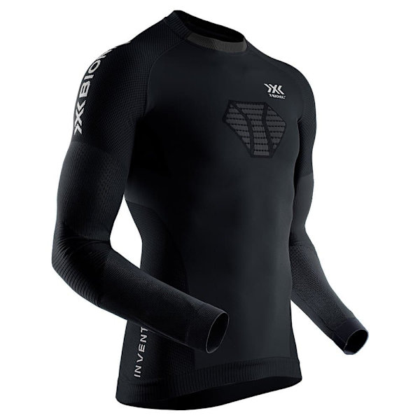 X-bionic Langærmet T-shirt Inven4.0 Run Speed Sort XL Mand