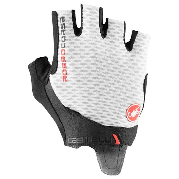Castelli Handskar Rosso Corsa Pro V Vit XL Man