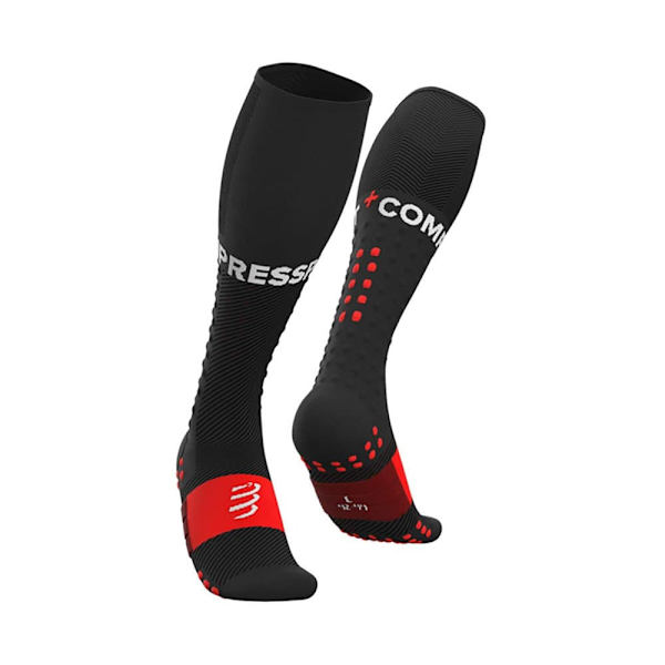 Compressport Sukat Full Run Musta EU 39-41 Mies