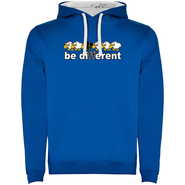 Kruskis Be Different Climb Two-colour Hættetrøje Blå 2XL Mand