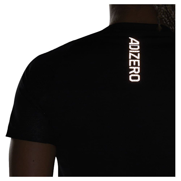 Adidas Kortærmet T-shirt Adizero Sort M Kvinde