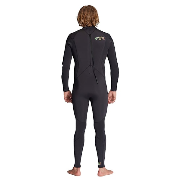 Billabong Pitkähihainen Takavetoketjullinen Neopreenipuku 504 Absolute Musta M