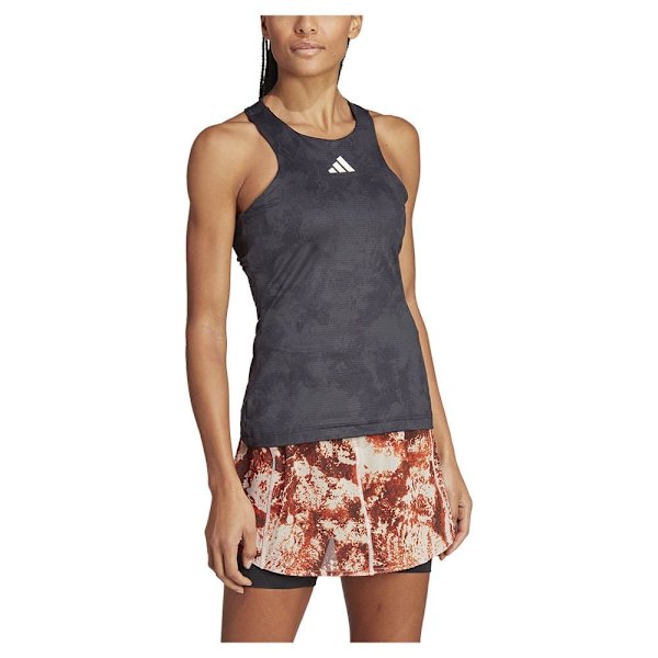 Adidas Ärmlös T-shirt Paris Grå L Kvinna