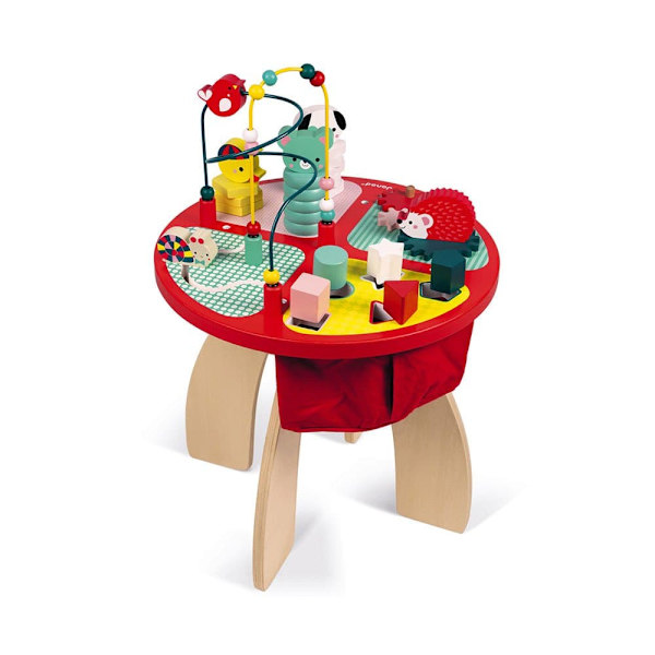 Janod Activity Table Baby Forest Flerfärgad 12 Months-3 Years