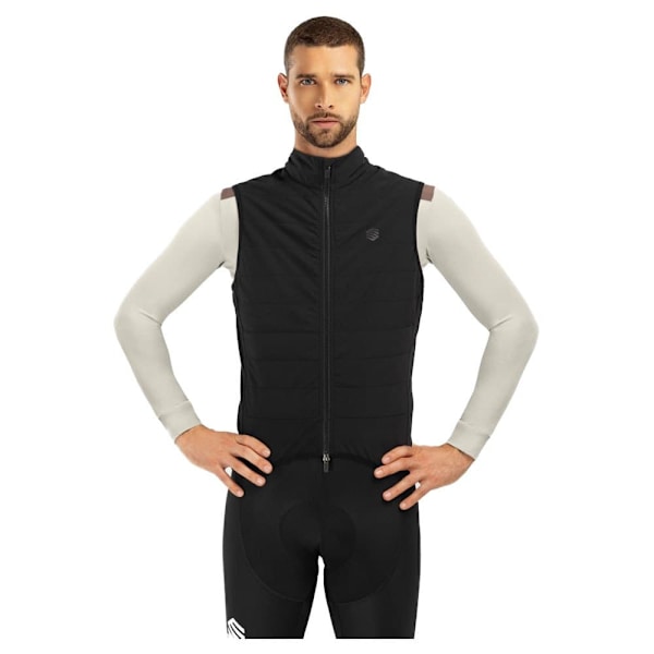 Siroko Gilet Srx Ultra Warm Sort L Mand