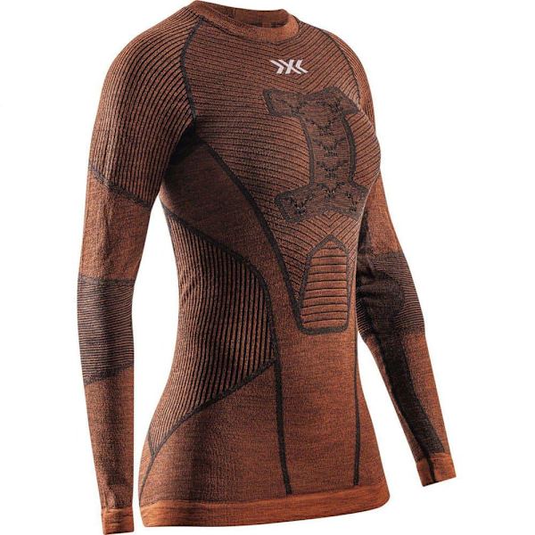 X-bionic Symbio Merino Långärmad Baslager Brun M Kvinna