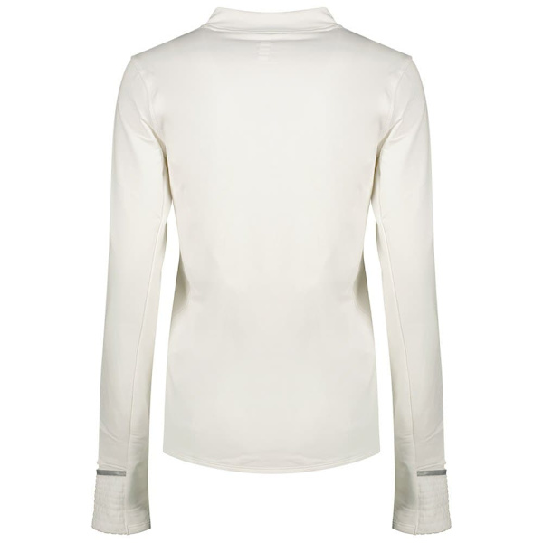 Under Armour Långärmad T-shirt Qualifier Cold Vit XS Kvinna