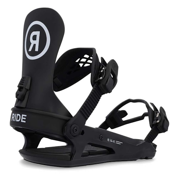Ride Kvinna Snowboard Bindningar Cl-2 Svart M