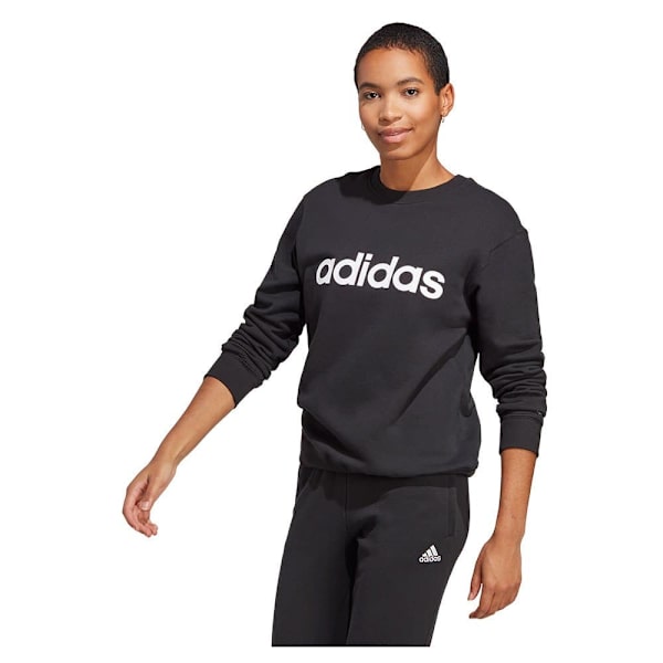 Adidas Tröja Lin Ft Svart XS Kvinna