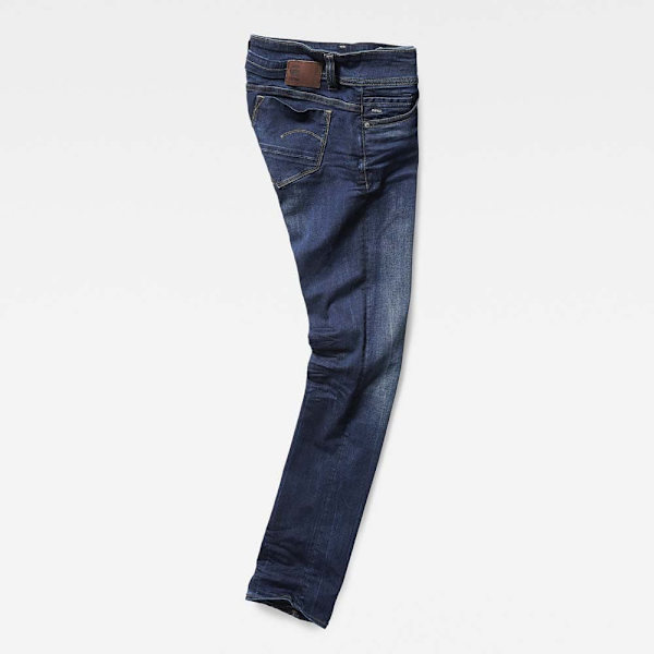 G-star Midge Saddle Mid Waist Straight Jeans Blå 29 / 34 Kvinde