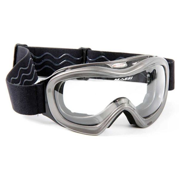 Massi Maske O´show Series Sort,Søvfarvet Clear/CAT0