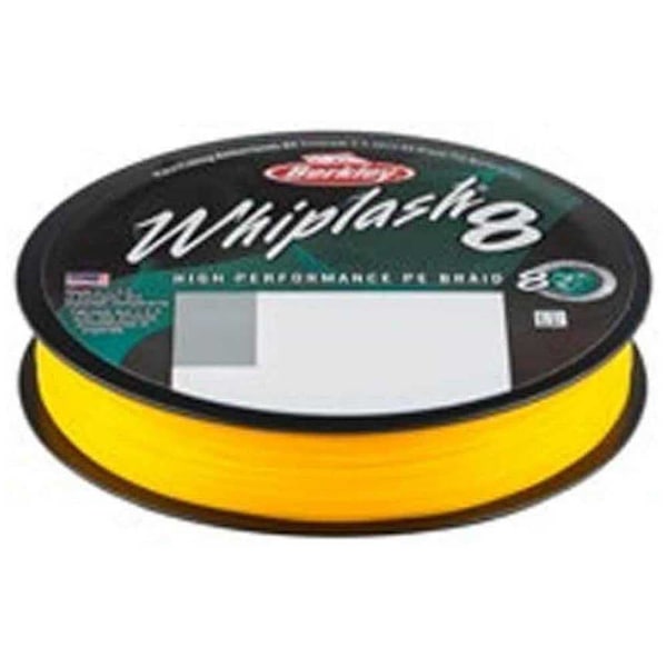 Berkley Punottu Whiplash® 8 300 M Keltainen 0.160 mm