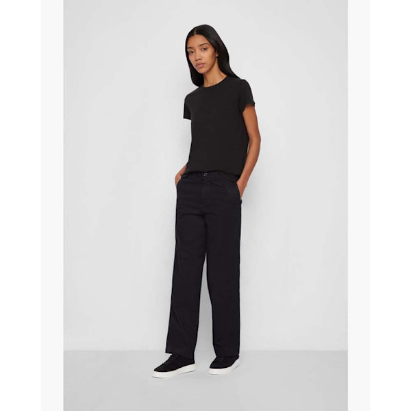 Dockers High Waist Byxor Svart 30 / L Kvinna