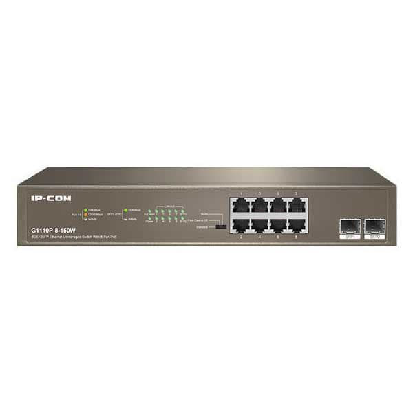 Tenda Port Switch G1110p-8-150w Gigabit 8 Beige