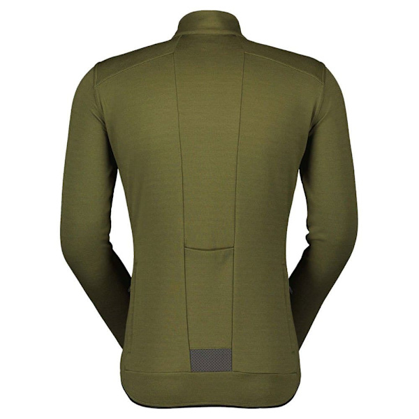 Scott Gravel Warm Merino Pitkähihainen Trikoo Vihreä XL Mies
